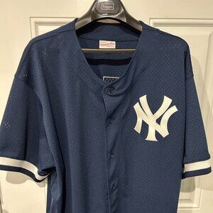 New York Yankees Cooperstown Collection Bernie Williams Jersey 3XL